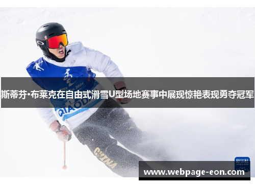 斯蒂芬·布莱克在自由式滑雪U型场地赛事中展现惊艳表现勇夺冠军