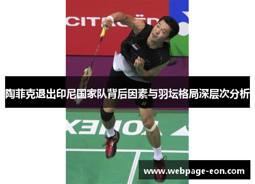 陶菲克退出印尼国家队背后因素与羽坛格局深层次分析